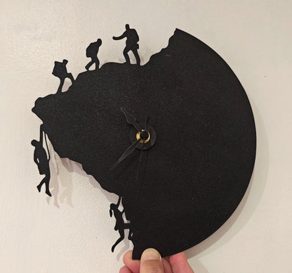 Climber's Wall Clock
