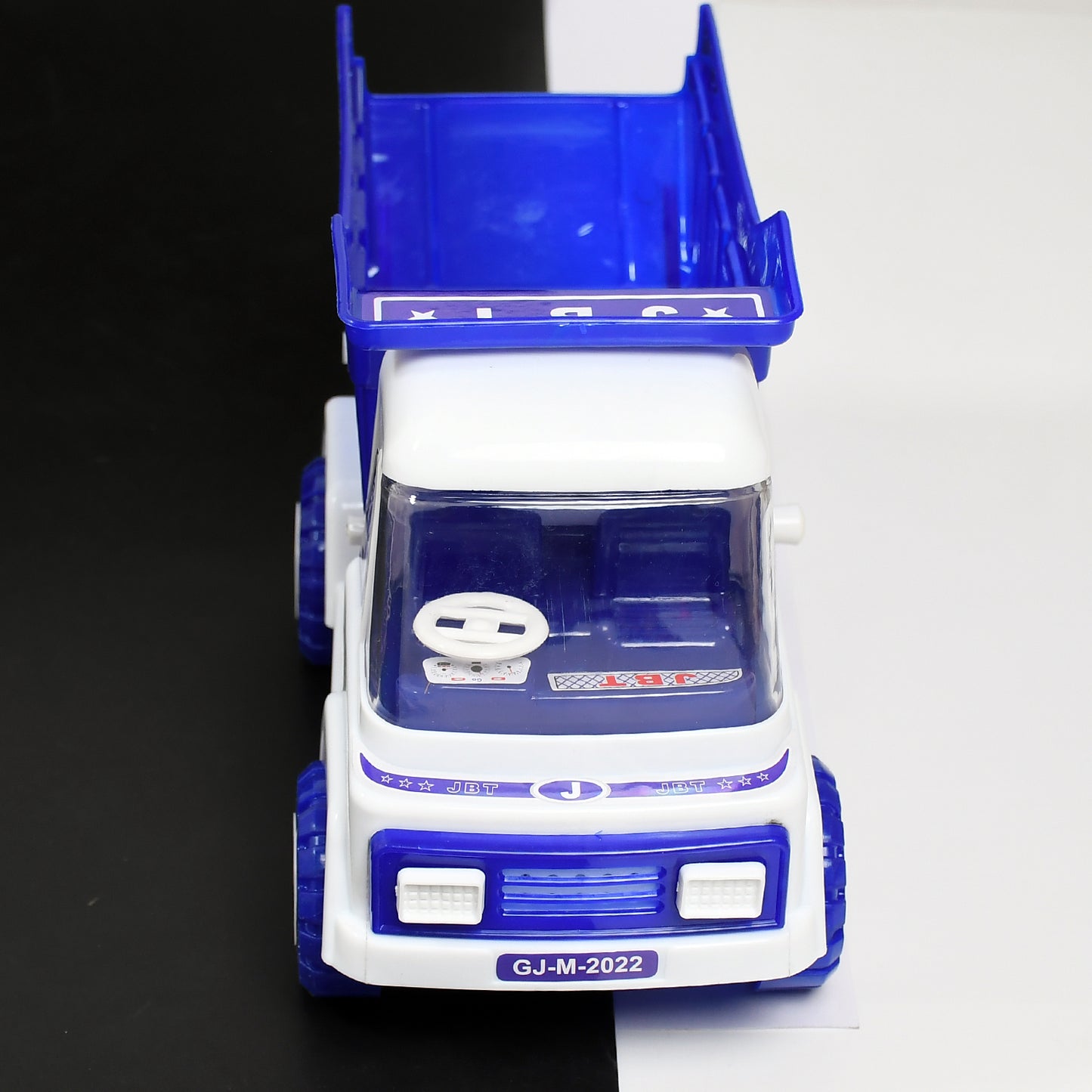 4485 Big Size Friction Powered Dumper Toy Truck For Kids.  With Opening Container Feature.  Strong  Durable Plastic Material.  Indoor  Outdoor Play.  Miniature Scaled Models Truck