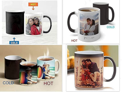 Magic Custom Photo Mug – Personalized Heat Reveal Coffee Mug