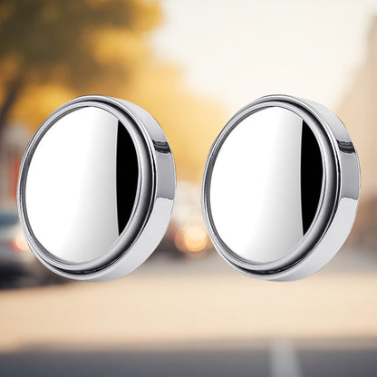Car Blind Spot Side Mirror Round Hd Glass Blindspot Mirror (2 Pcs Set)