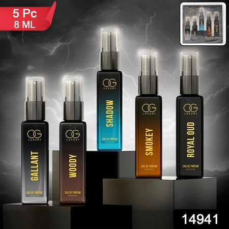 Og Beauty Luxury Perfume Combo Pack (8 Ml  5 Pc)