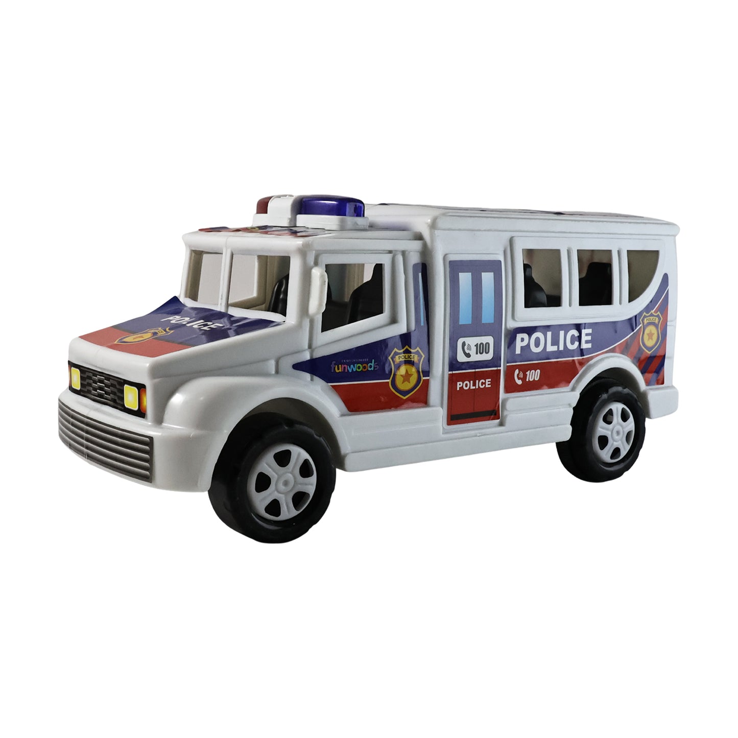 Funwoods Police Van Toy - (1 Pc)
