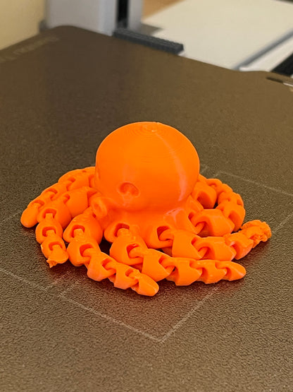 Octopus Articulated Keychain