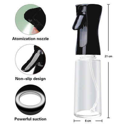 Glass Premium Oil Spray Bottle - (300 Ml Approx  1 Pc)