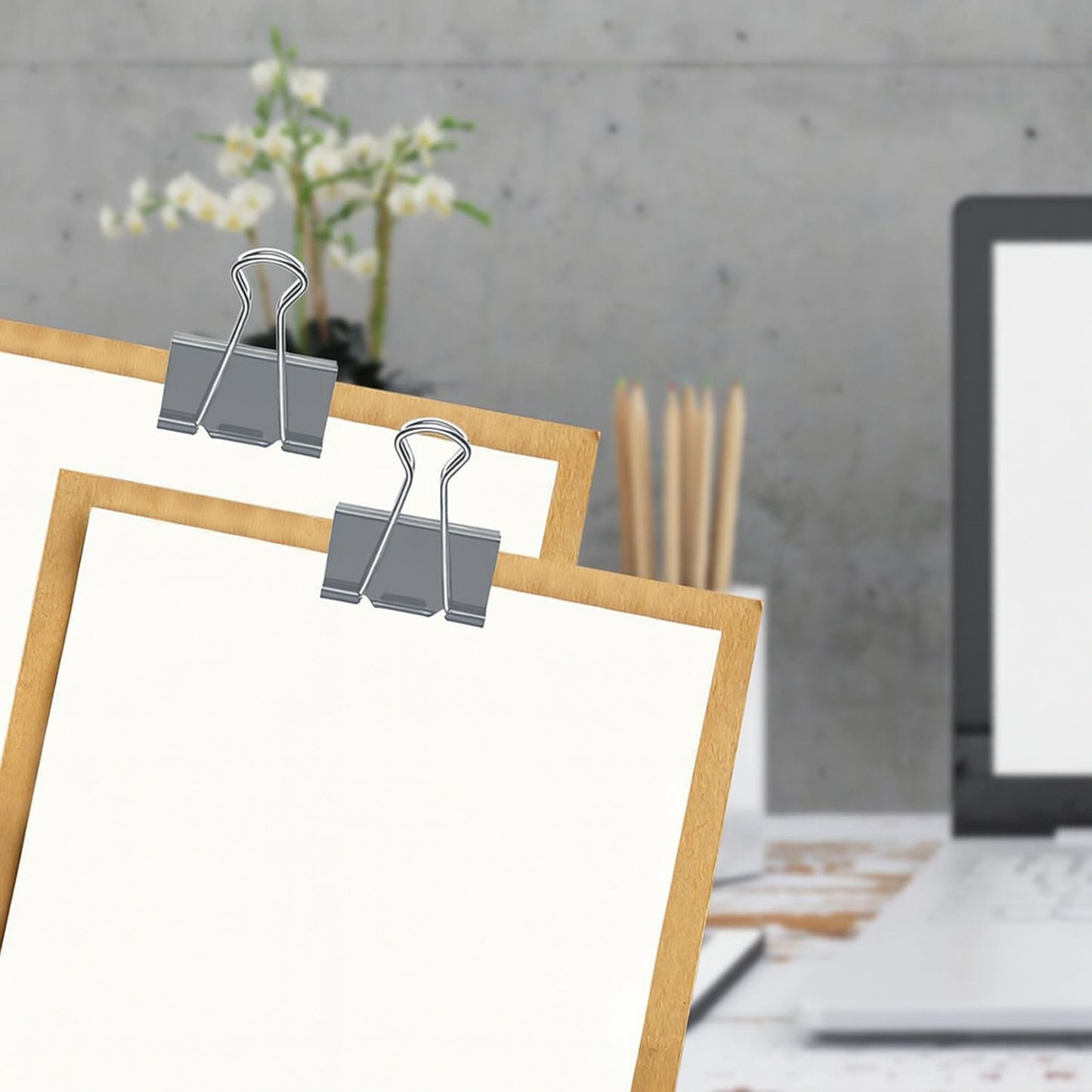 Heavy-duty Foldback Binder Clip - (1 Pc)