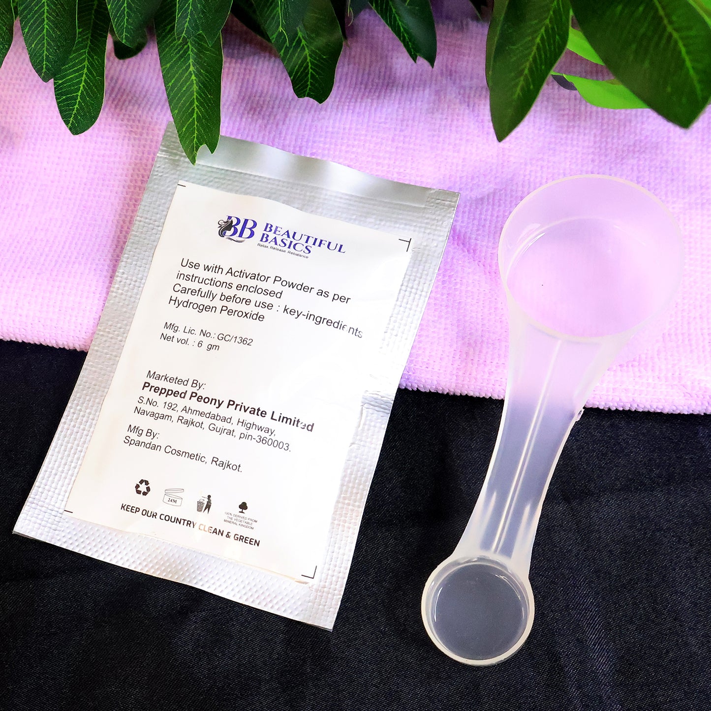 Beautiful Basics Mens Simple Bleach Cream Kit (1 Set)