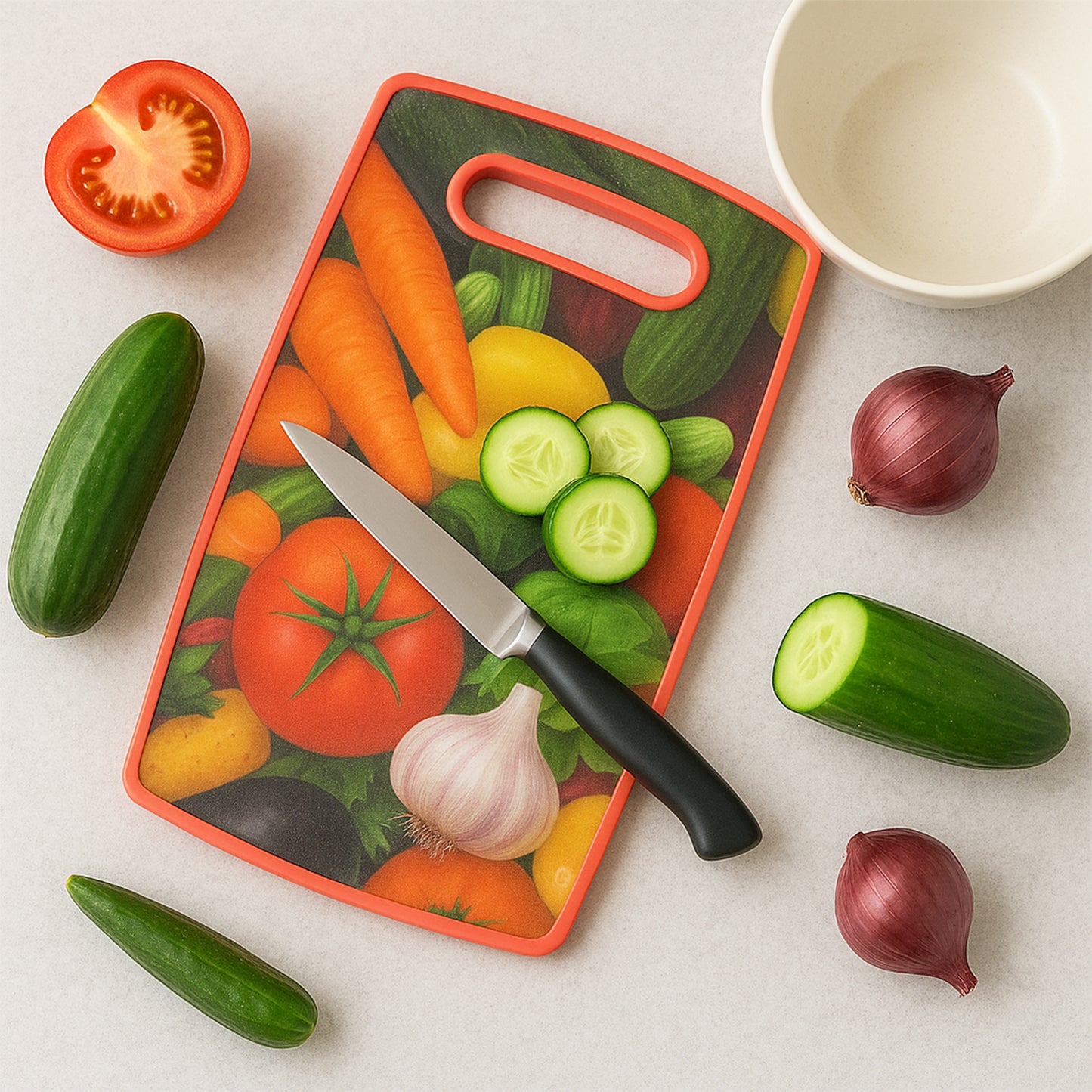 Premium Multipurpose Vegetable And Fruit Cutting Board (1 Pc)