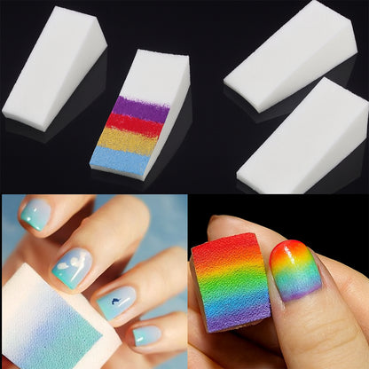10 Pcs Nail Buffer Blocks  Professional Manicure  Pedicure Nail Polishing Sponge