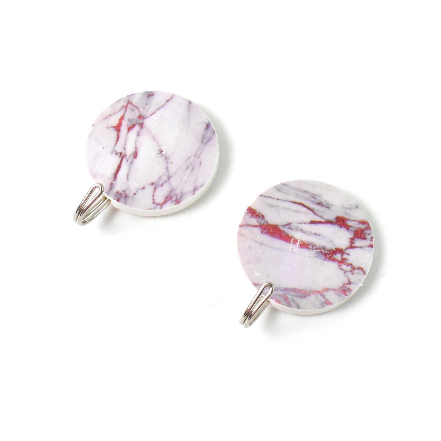 Multipurpose Strong Round Hook Self-adhesive Hooks (2 Pc Set)