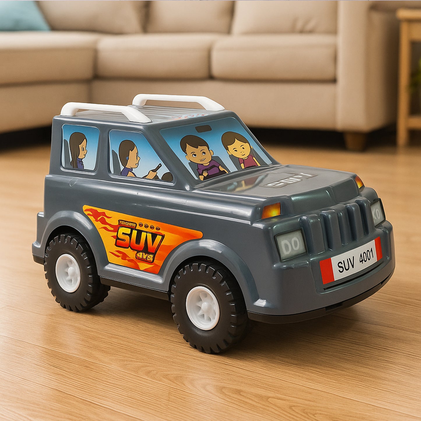 Funwoods Kids Power Suv Car Toy (1 Pc)