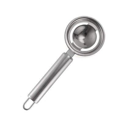 5898 Kitchen Tools Egg Yolk White Separator Stainless Steel Egg White Separator Tools Eggs Yolk Filter Gadgets Kitchen Gadgets Separating Funnel Spoon Egg Divider Tools