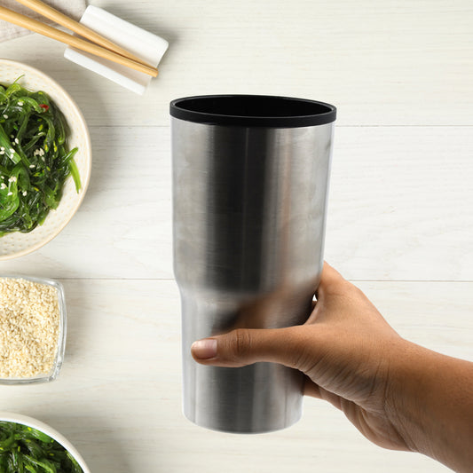 5961  Stainless Steel Vacuum Glass Insulated Glass Coffee Cups Double Walled Travel Mug Car Coffee Mug