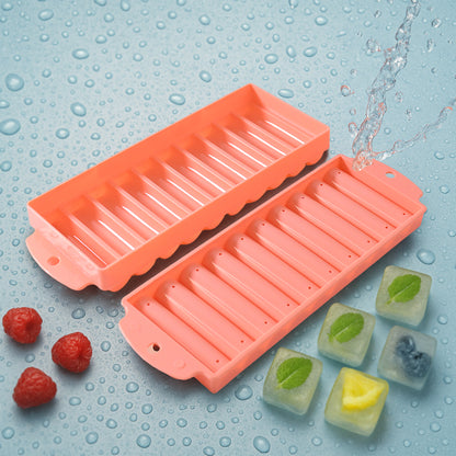 Compact Plastic Ice Stick Tray (2 Pc)