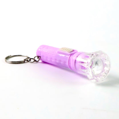 Mini Led Flashlight Keychain Torch (Mix Color  1 Pc)