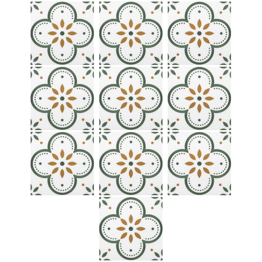 Peel And Stick Floor Tiles Kitchen  Bathroom Backsplash Sticker Detachable Waterproof Diy Tile Stickers For Wall Decoration Tiles Home Decoration (8x8 Inch  1 Pc Tiles)