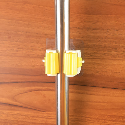 2177 Magic Sticker Series Self Adhesive Mop And Broom Holder