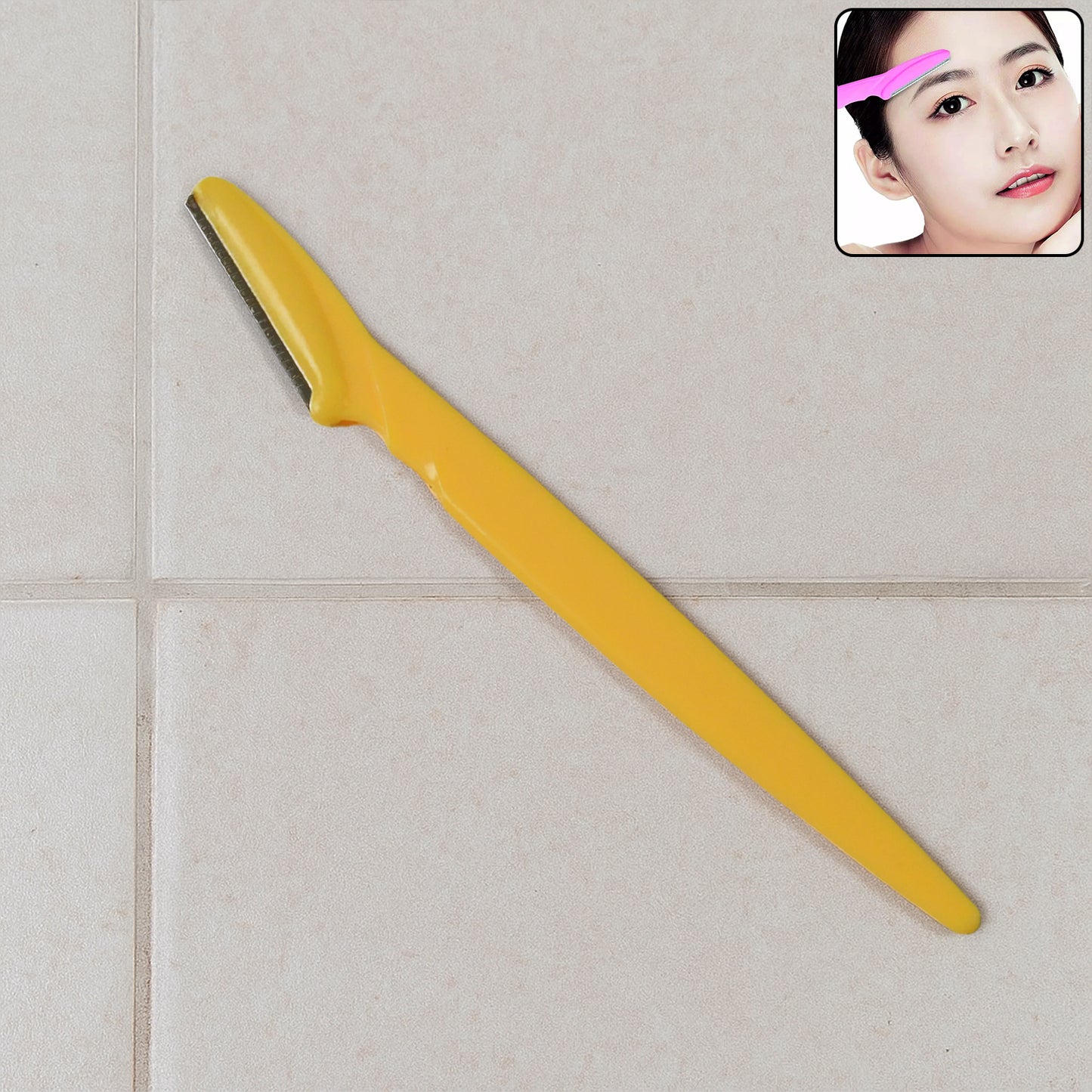 Precision Facial Eyebrow Razor And Trimmer (1 Pc)