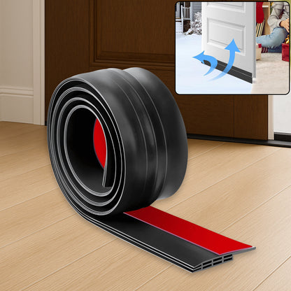 1 Meter Self-adhesive Silicone Door Bottom Seal Strip (1 Mtr  1 Pc)