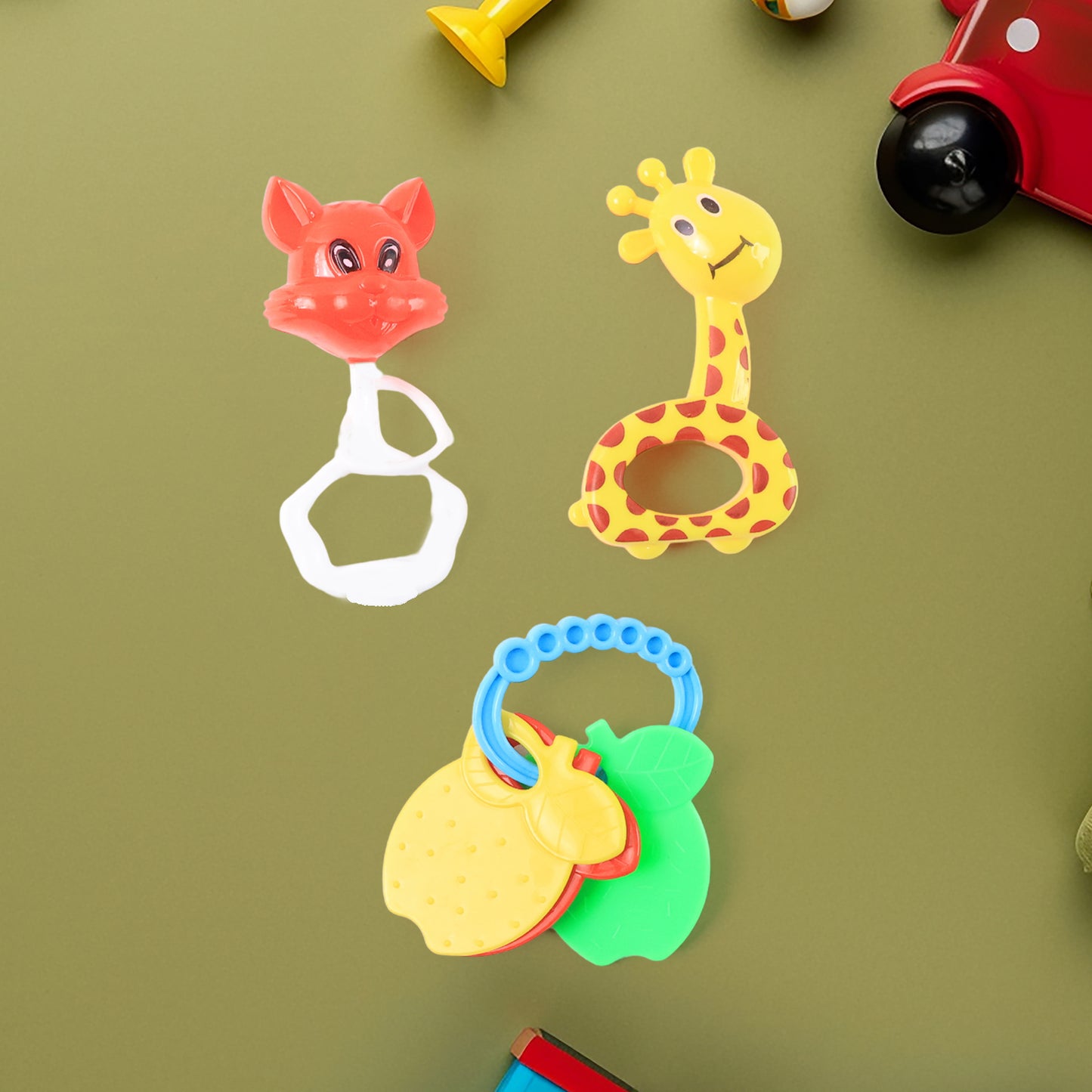 Baby Rattle Toy Collection For Infants 8 Pcs Set