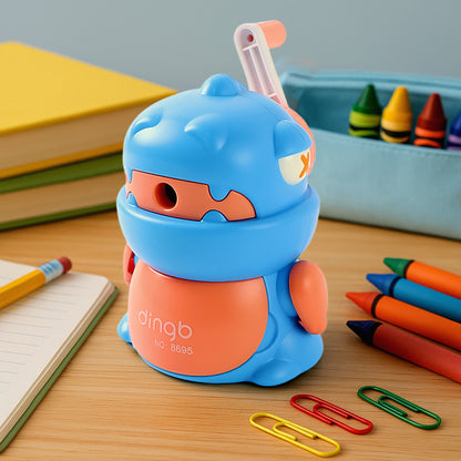 Sharpener For Pencil With Removable Tray Hardiness Steel Cutter Kids Teddy Shaped Pencil Sharpener Machine Birthday Return Gift Stationary Gifts