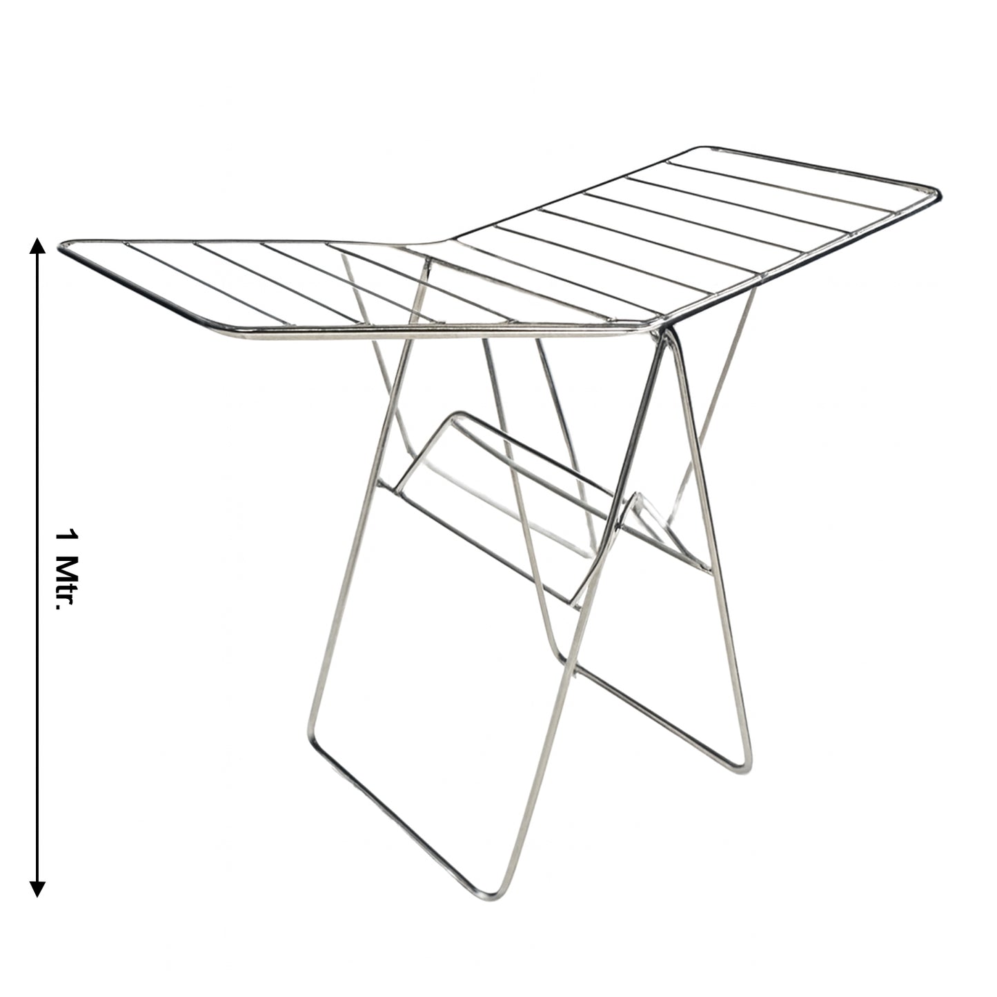 Supermom Premium Stainless Steel Heavy Duty Foldable Cloth Drying Stand (1 Pc)