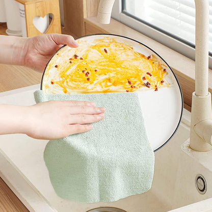 Microfiber Cleaning Cloth With Box Magic Wipe (10 Pcs Set)