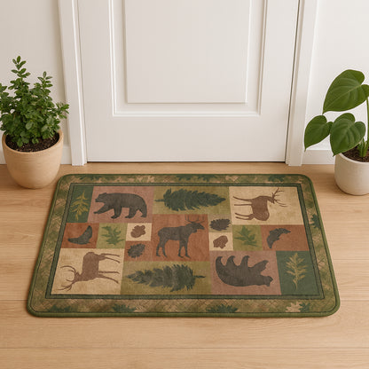 Premium Soft Anti-slip Floor Mat - (1 Pc  80x50 Cm)