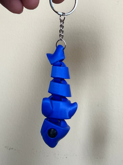 Jawsome Shark Keychain