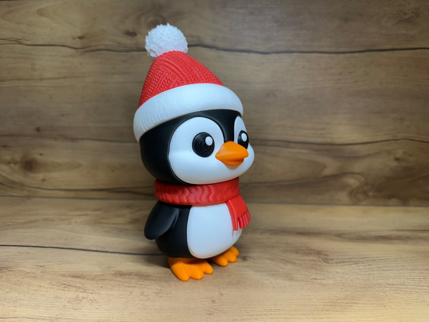 Christmas Penguin Ornament cum Keychain – Adorable 3D Printed