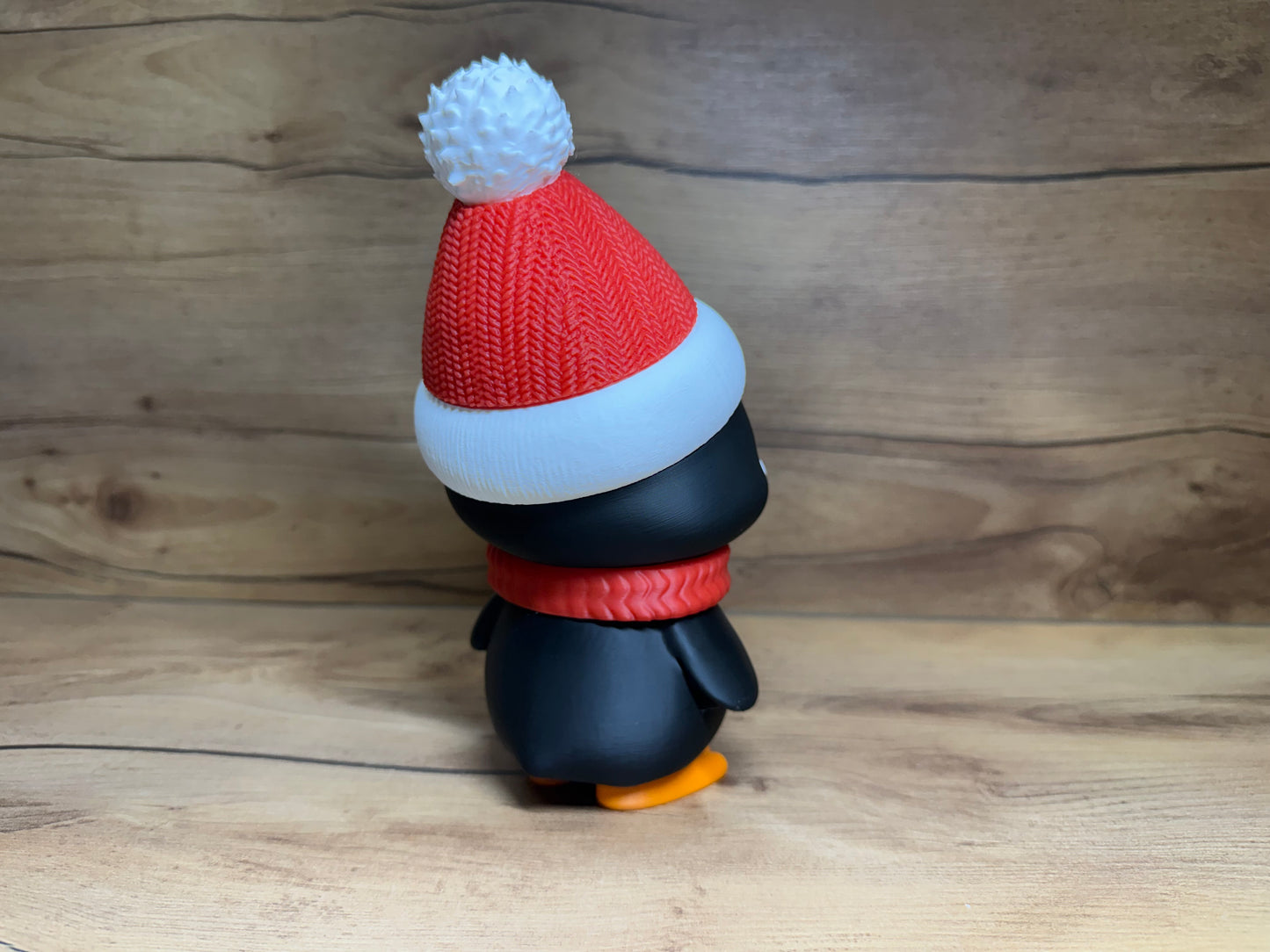 Christmas Penguin Ornament cum Keychain – Adorable 3D Printed
