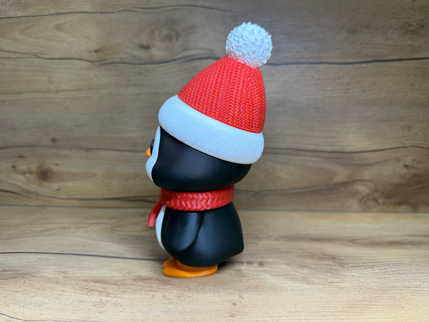 Christmas Penguin Ornament cum Keychain – Adorable 3D Printed