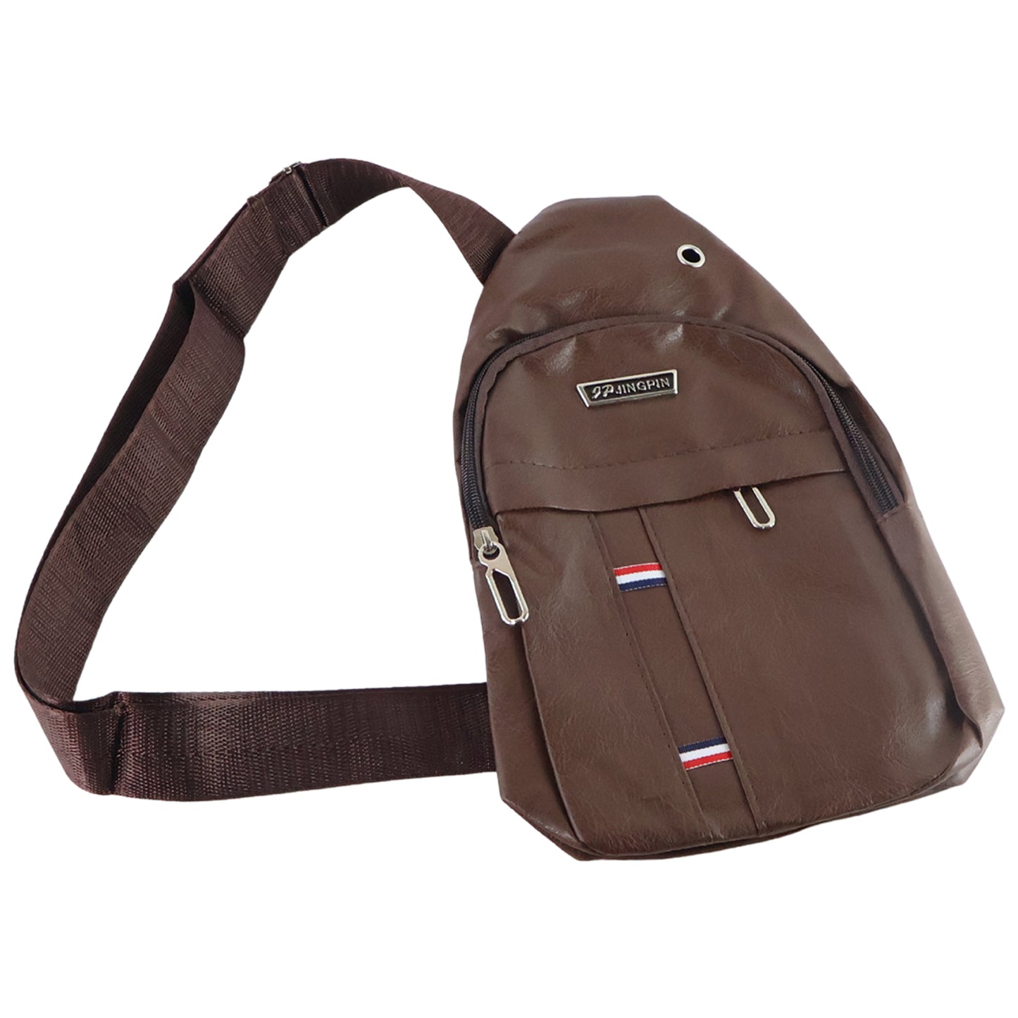 13112 Waterproof Anti Theft Cross-body Fanny Pack Waist Bag Shoulder Bags Chest Men Casual Fashion Usb Charging Earphone Hook Sling Travel Bag (1 Pc)