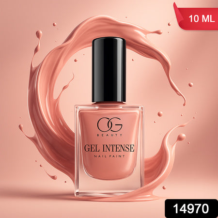 Og Beauty Pastel Peach Gel Intense Nail Polish (1 Pc  10 Ml)