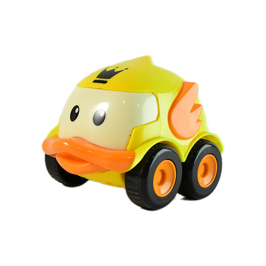 Funwoods Animal Cartoon Pull-back Toy Car - (4 Pc  Set)