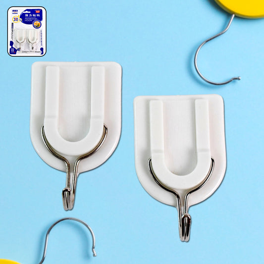 0499 Multipurpose Strong Small Stainless Steel Adhesive Wall Hooks