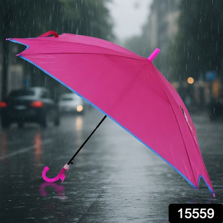 Classic Hook Handle Umbrella  Windproof  Waterproof Rain Protection (1 Pc)