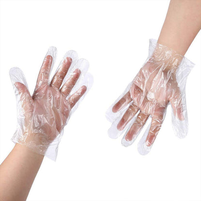 Eco-friendly Kitchen Hand Gloves Disposal Hand Gloves Free Size (100 Pc)