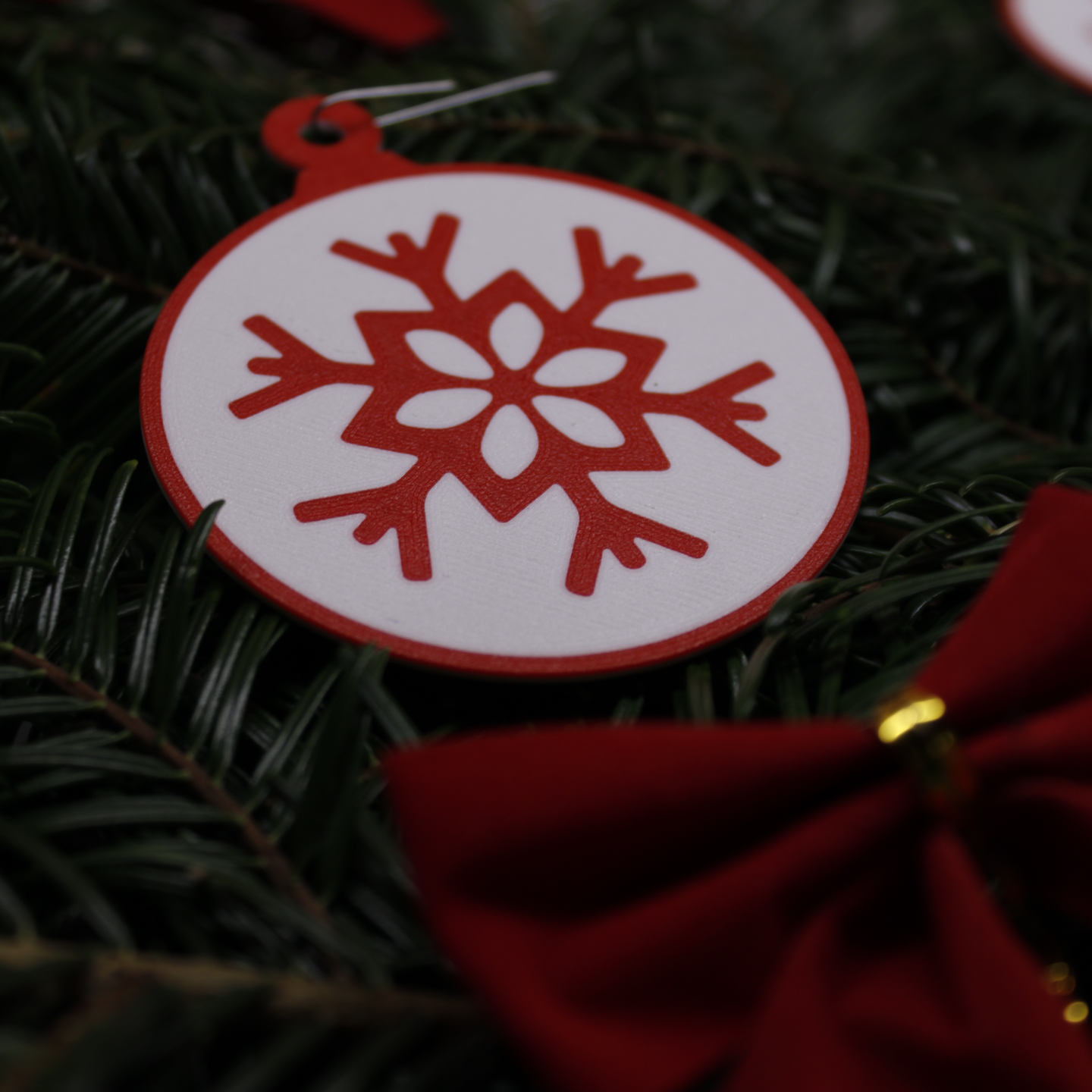 Christmas Tree Ornaments (Set of 9) – Premium 3D Printed Holiday Decorations ✨🎄