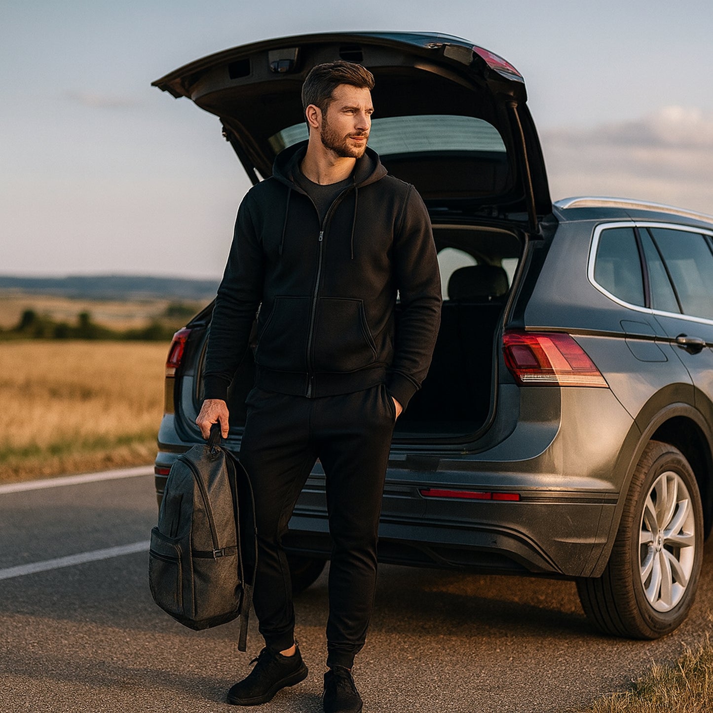 Premium Comfort Fit Mens Track Pant (Size Xxl)