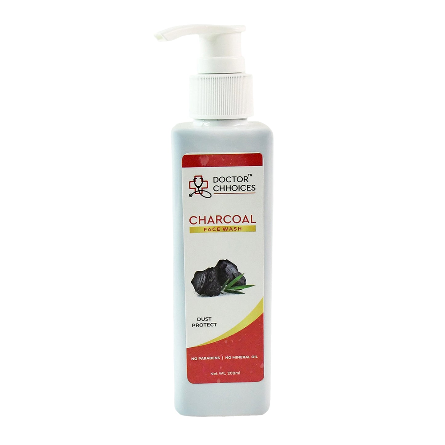 Doctor Chhoices Charcoal Face Wash  200ml (1 Pc)