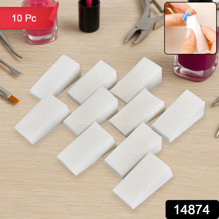 10 Pcs Nail Buffer Blocks  Professional Manicure  Pedicure Nail Polishing Sponge