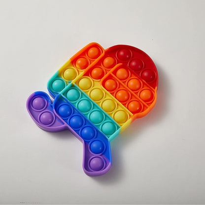 4819 Among Us Running Fidget Toy Used By Kids Childrens And Even Adults For Playing And Entertaining Purposes Etc.