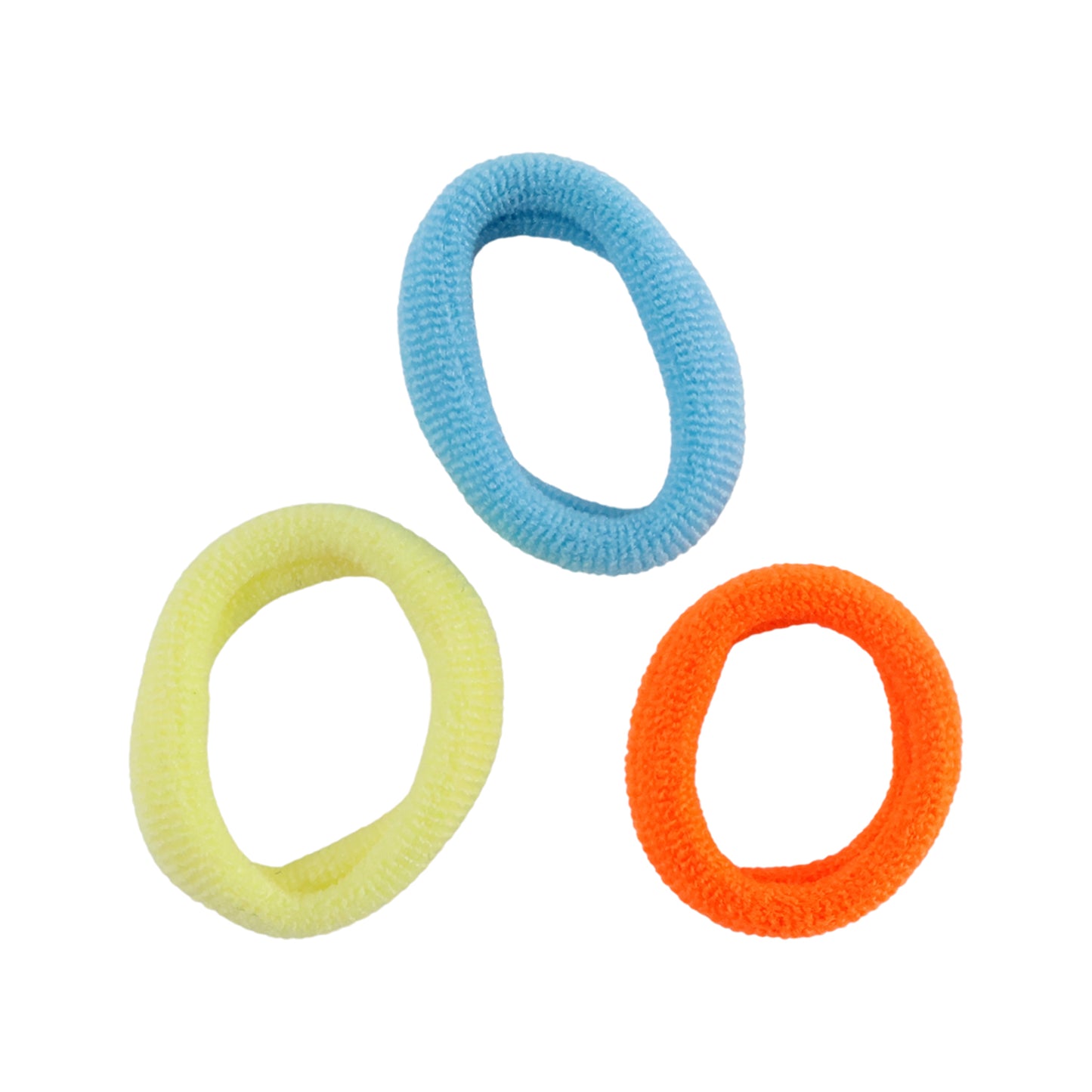 Seamless Soft Hair Elastics - (3 Pc  Set)