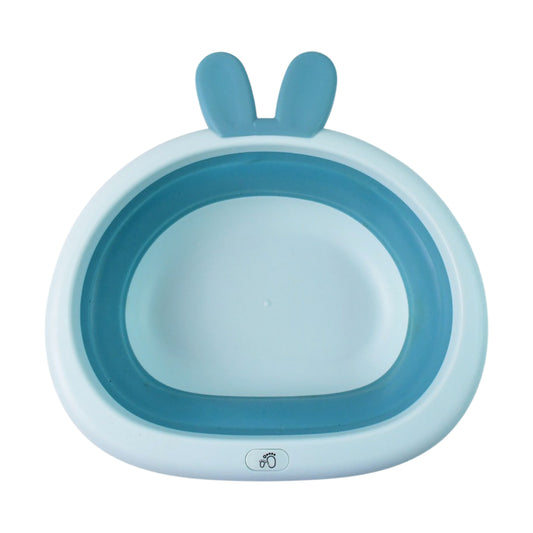Foldable Multipurpose Collapsible Basin With Bunny Ear Handle