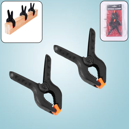 3 Inch Heavy Duty Clips Clamp Spring Clamps Clip Fixture (2 Pc Set)
