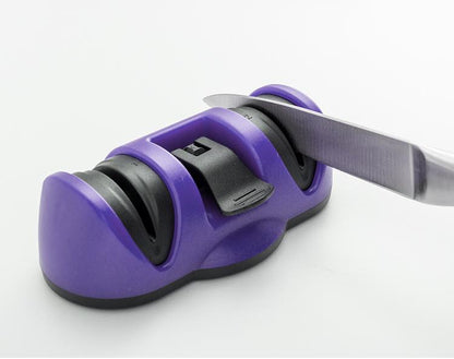 2430 Manual Knife Sharpener 2 Stage Sharpening Tool For Ceramic Knife And Steel Knives