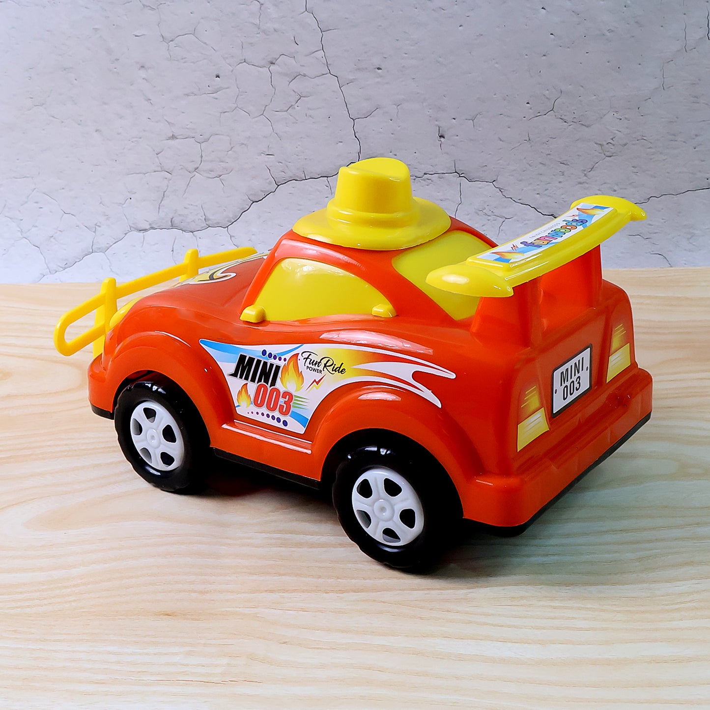 Funwoods Friction-powered Cartoon Racing Car Toy - (1 Pc)