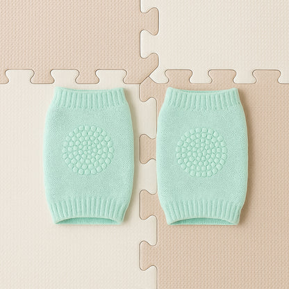 Mint Green Toddler Wool Knit Leg Warmer (Knee Guard)