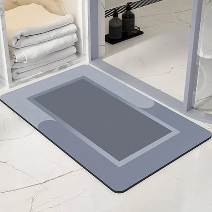 Super-absorbent Quick-dry Bathroom Floor Mat - (1 Pc  80x50 Cm)