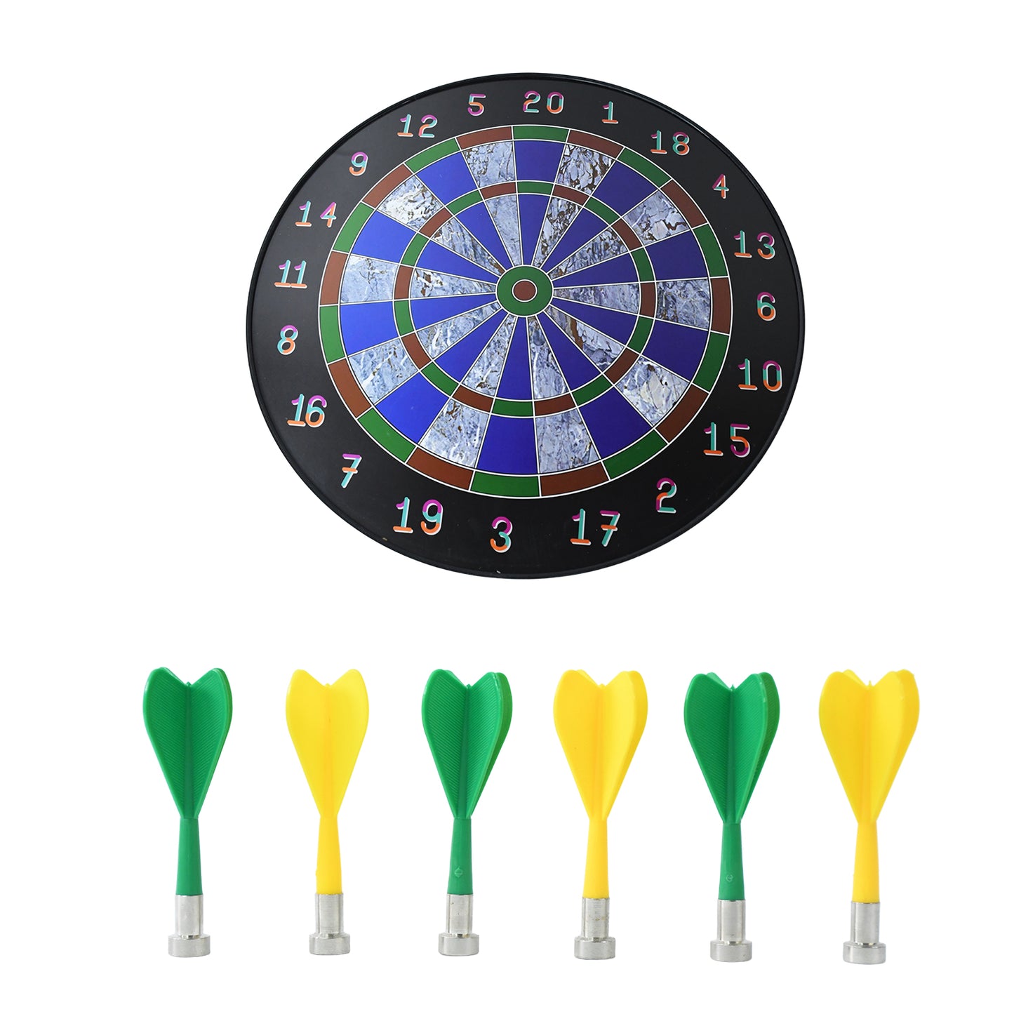 Magnetic Dart Board Game Set With 6 Safe Darts For Kids  Adults